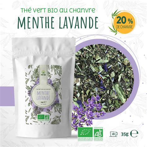 Th Vert Menthe Lavande The Herbal Store