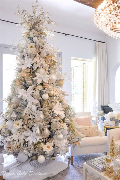 Decorated White Christmas Tree Ideas