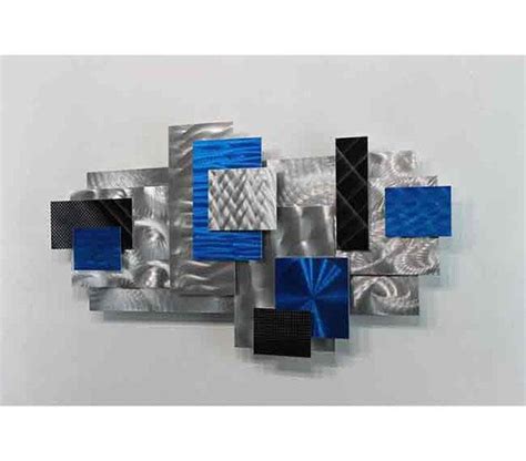 Large Metal Wall Art Geometric Art Abstract 3D Wall - Etsy