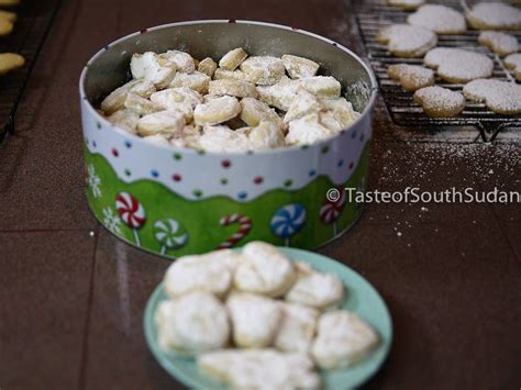 Sudanese Kahk – Sugar Coated Cookies - Taste of South Sudan | Recipe ...