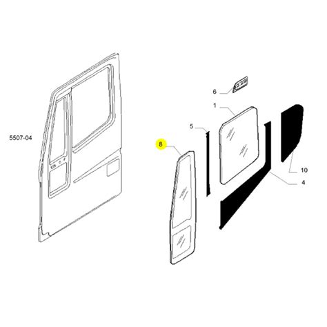 Vidro Porta Direita Para Iveco Stralis Vpereck Pe As E