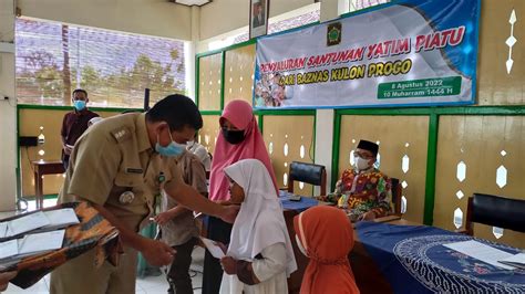 Sentolo Santunan Yatim Piatu Dari Baznas Kulon Progo