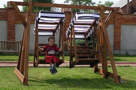 Как сделать детские качели на даче своими руками из дерева фото