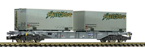 Containertragwagen Bauart Sgns Fattorini Sbb Cargo