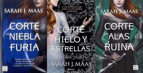 3 Libros De La Saga Una Corte De Rosas Y Espinas De Sarah J Envío Gratis