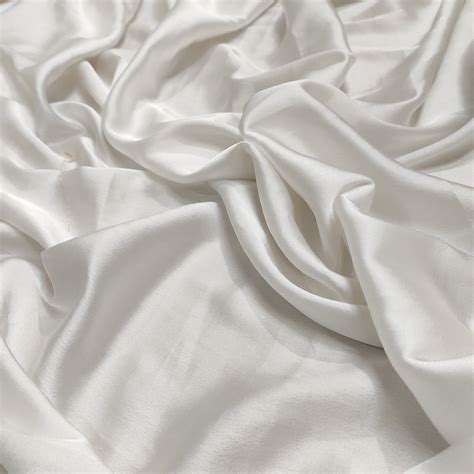 White Silk Fabric - Etsy