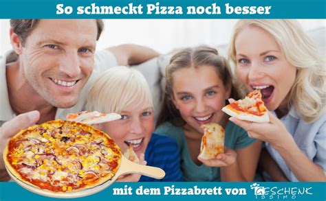 Geschenkissimo Pizzabrett Holz Personalisiert Mit Wunschtext Motiv