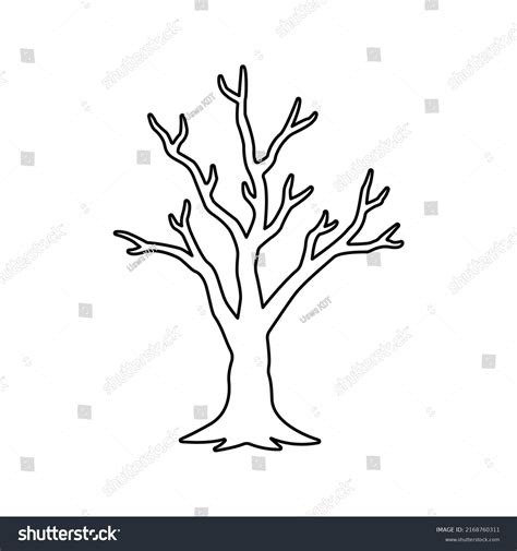 Dibujo De Un Arbol Con Ramas