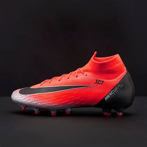 Nike Mercurial Superfly Vi Elite Cr7 Ag Pro Mens Boots Artificial Grass Flash Crimson