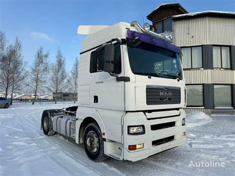 MAN TGA 18 440 truck tractor for sale Lithuania Klaipėda QR37797