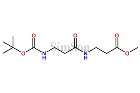 Methyl 3 3 Tert Butoxycarbonyl Amino Propanamido Propanoate CAS No