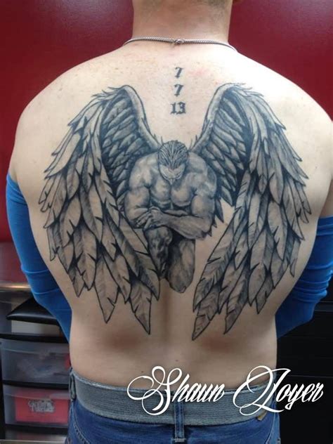 Image Result For St Michael Kneeling Archangel Tattoo Memorial