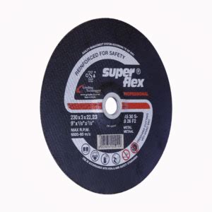 Superflex Professional Cutting Disc For Steel Grinding Techniques