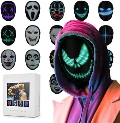 Amazon Depointer Life Led Mask With Bluetooth Compatible App