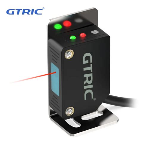 Gtric Square Laser Photoelectric Sensors Diffuse Reflection Visible