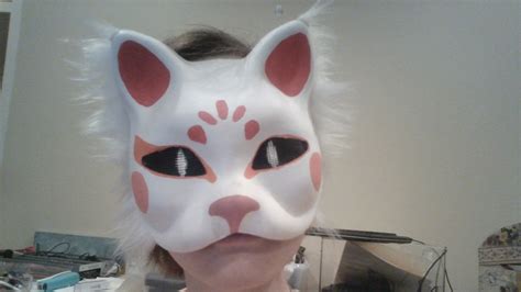 Calico Cat Therian Mask Made To Order Etsy