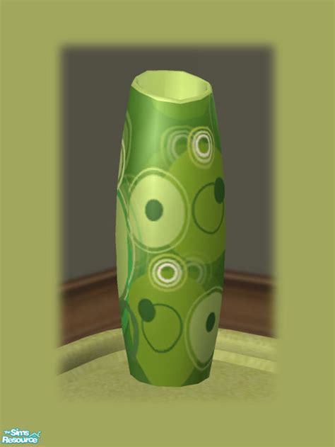 The Sims Resource S Retro Kitchen Vase Green Retro