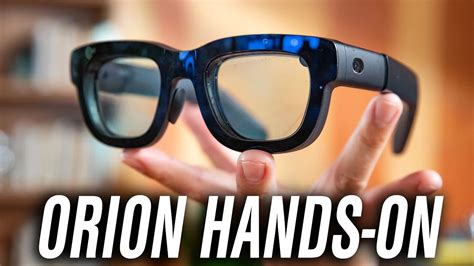 10k Meta Orion Augmented Reality Ar Glasses Hands On Geeky Gadgets