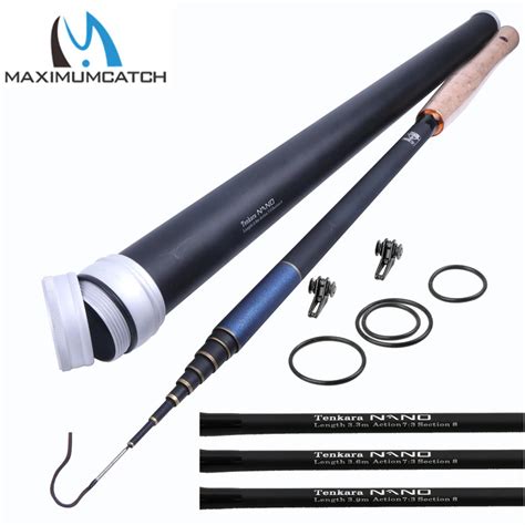 Maximumcatch 12 13ft Nano Japanese Carbon Fiber Fly Fishing Rod 7 3