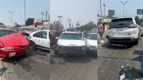 Video As Choc Auto Contra Otros Veh Culos En El Paso Express