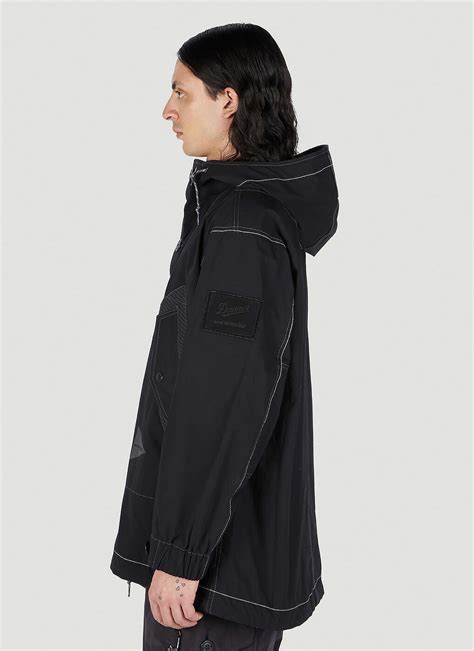 And Wander X Danner Field Parka Jacket In Black And Wander