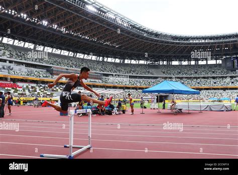 Tokyo Japan 23rd Aug 2020 Takatoshi Abe Athletics World Athletics Continental Tour Seiko