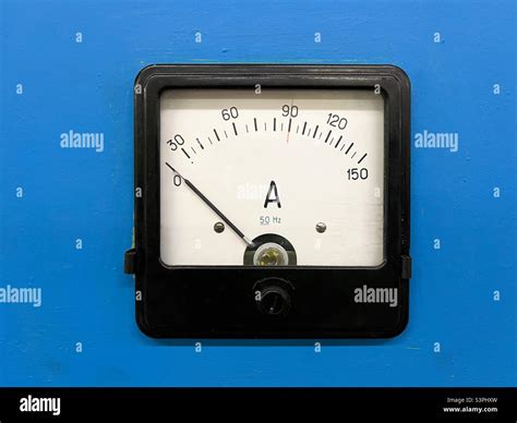 Ammeter A Device For Measuring Current In Amperes Stock Photo Alamy