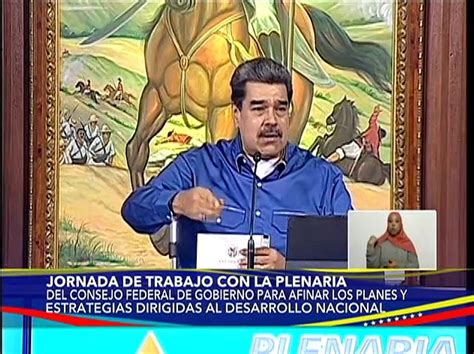 Presidente Maduro Lidera Jornada De Trabajo Con La Plenaria Del Consejo