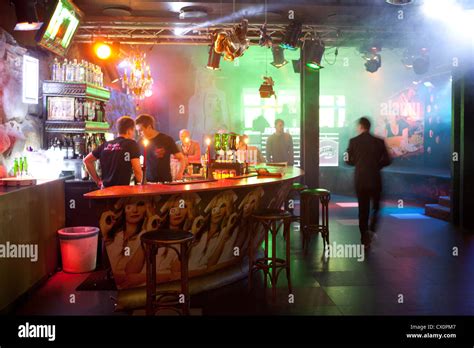 nightlife Vilnius Lithuania Stock Photo - Alamy