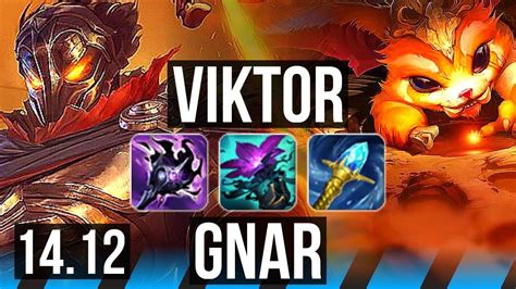 Viktor Vs Gnar Mid 12 1 13 Quadra 70 Winrate Legendary Eune