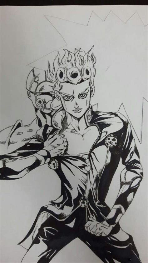 How To Draw Giorno Giovanna Jojo Step By Step Easy Atelier Yuwa