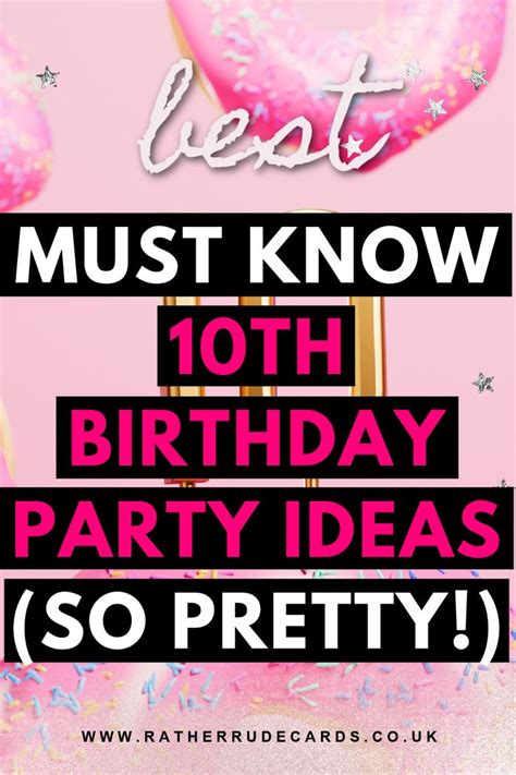 Pin On Girls Birthday Party Ideas