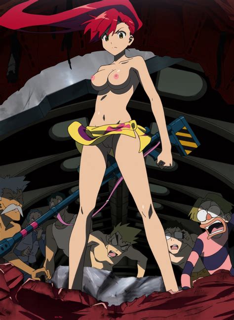 Post 5977568 Edit Mole Screenshot Edit Tengen Toppa Gurren Lagann Yoko Littner