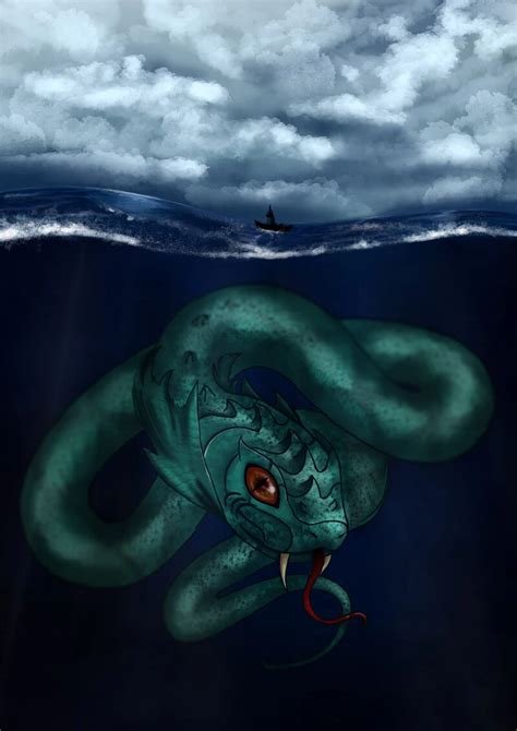 Jörmungandr concept art - WNW