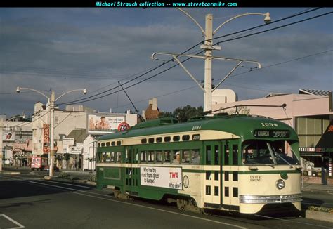 San Francisco Municipal Railway PCC Streetcars 1016-1039 @ streetcarmike.com