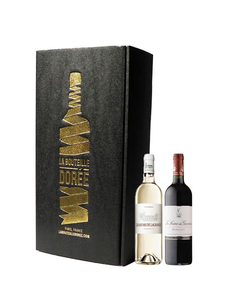 Coffret Vin Bordeaux Bouteilles Rouge Et Blanc Grands Vins Du M Doc