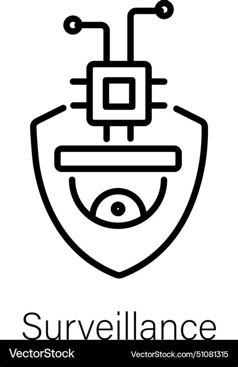 Surveillance Royalty Free Vector Image - VectorStock