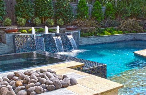 20 Geometric Pool Designs With Corners And Sleek Lines Home Design Lover