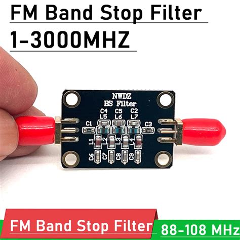 Mhz Broadcast Fm Band Stop Filter Mhz Trap For Rtl Sdr