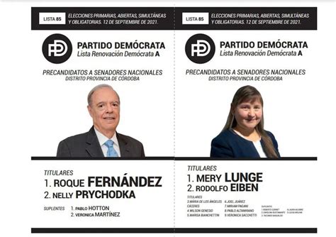 Paso 2021 Quiénes Son Los Precandidatos En Córdoba Tn