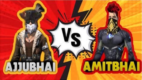 Ajjubhai VS AmitBhai Clash Squad Vs 1 Garena Free Fire Desi