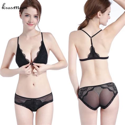 Women Sexy Bra Set Underwear Lingerie Set Sexy Lace Bra Ultra Thin