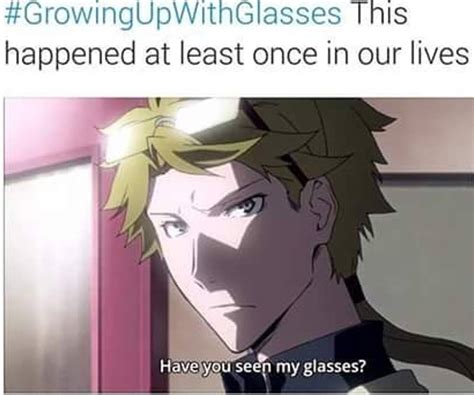 Anime With Glasses Meme