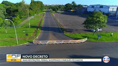 Vídeo Parques do DF estão fechados Bom Dia DF G1