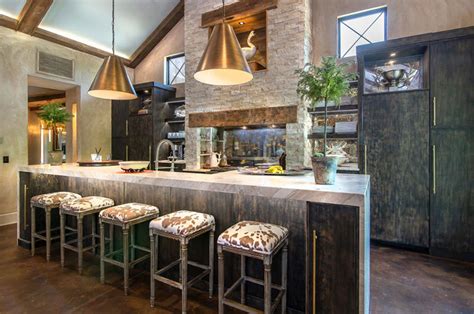 Rustic Modern Hunting Lodge Rustic Kitchen Other By