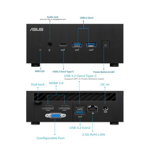 Asus Expertcenter Pn Ultra Compact Mini Pc On Emi Ampro