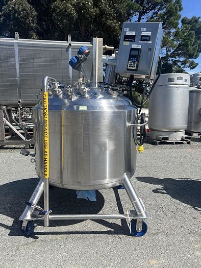 Used Reactor 105 Gallon 400 Liters 316L Stainless Steel Jacketed