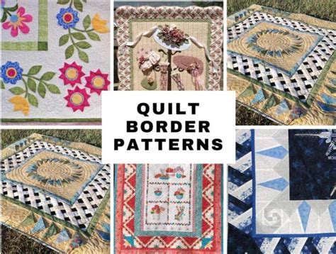 Decorative Quilt Border Patterns To Add Character To Your Project ⋆ ...