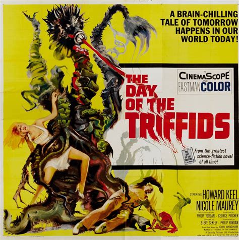 Movie Poster For The Science Fiction Film The Day Of The Triffids