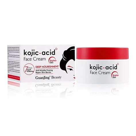 guanjing beauty kojic acid face cream mohsenistore
